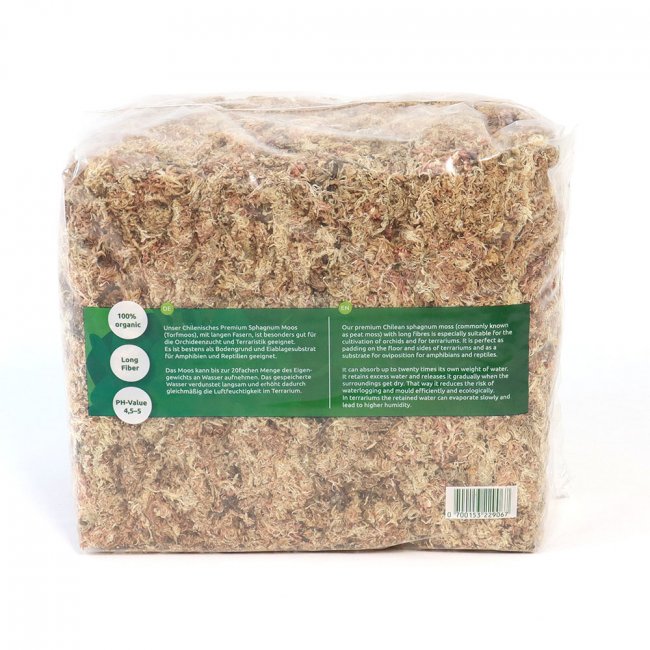 Sphagnum Moos 500 Gramm aus Chile