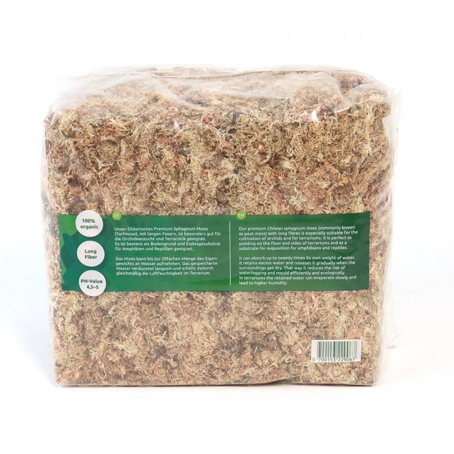 Sphagnum Moos 500 Gramm aus Chile